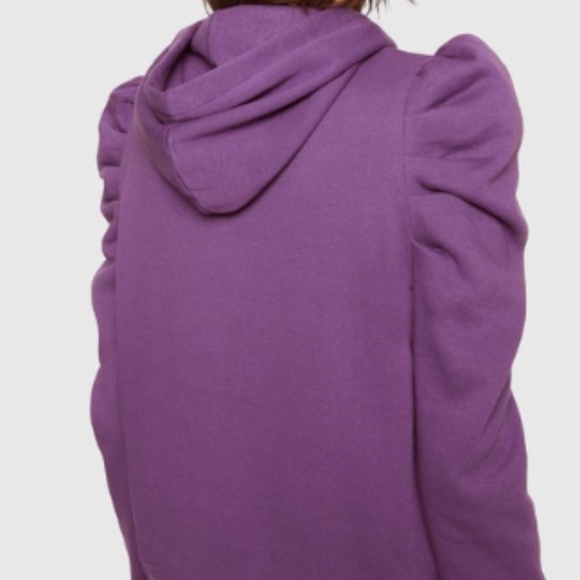 Rebecca Minkoff Janine Hoodie purple New with tags - Picture 1 of 4